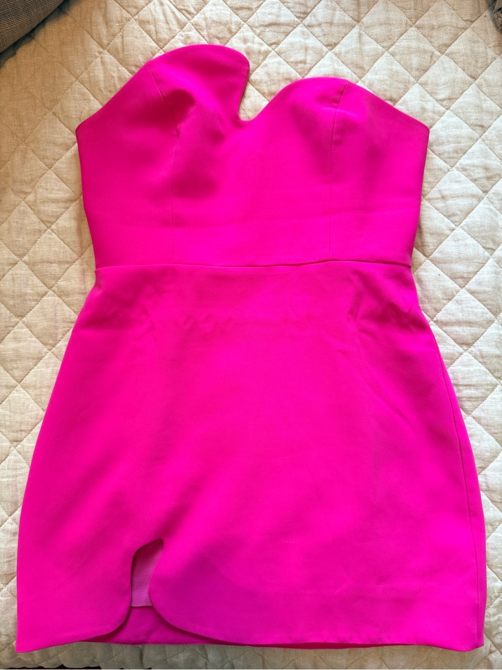 Puzzle Fuchsia dress